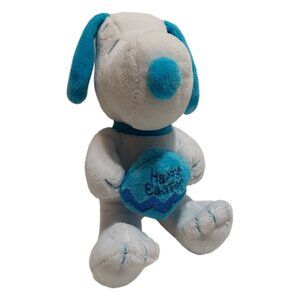 The Peanuts Snoopy Pastel Blue & White Easter 2016 Plush 8 inch